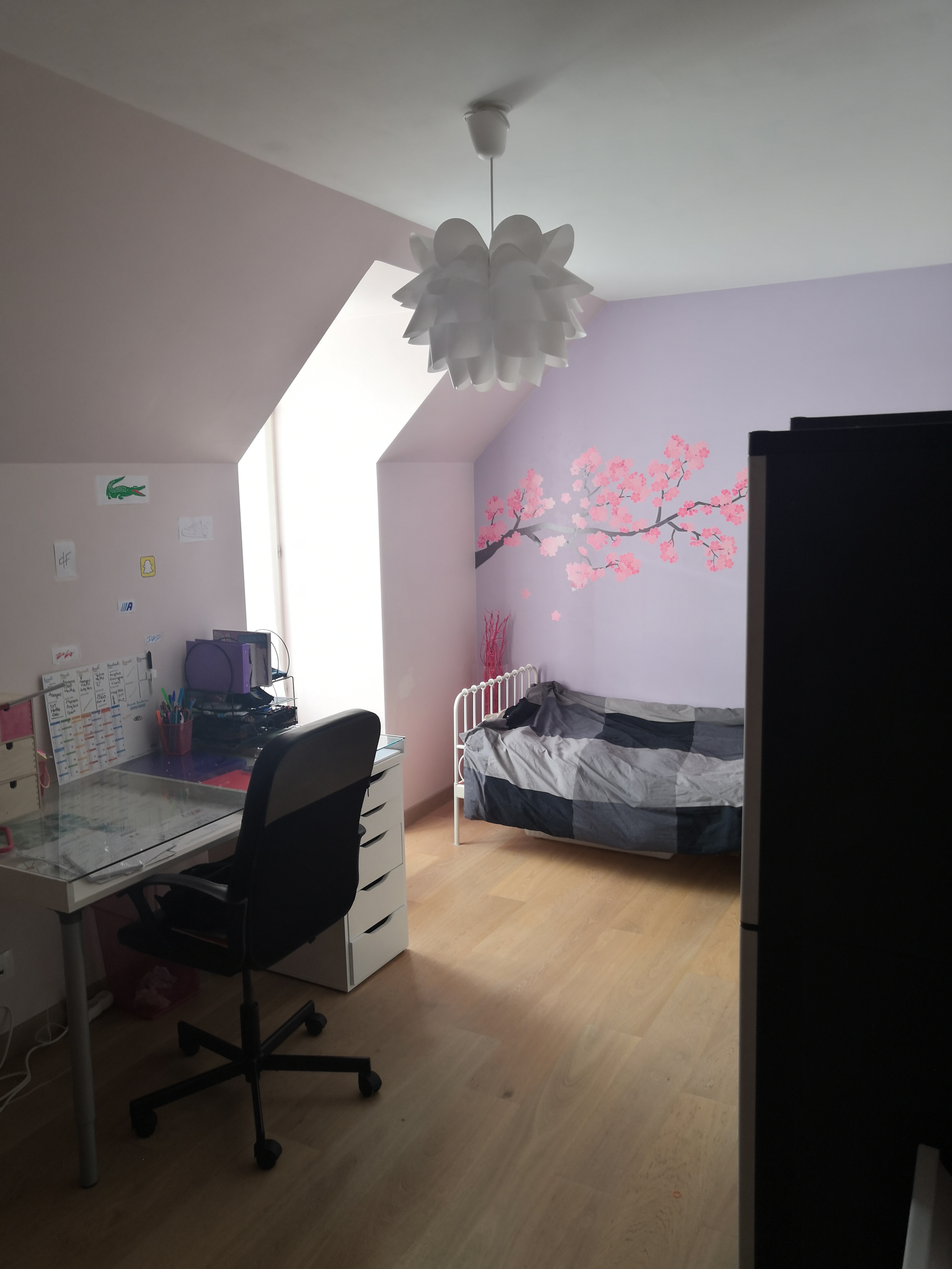 Chambre violette
