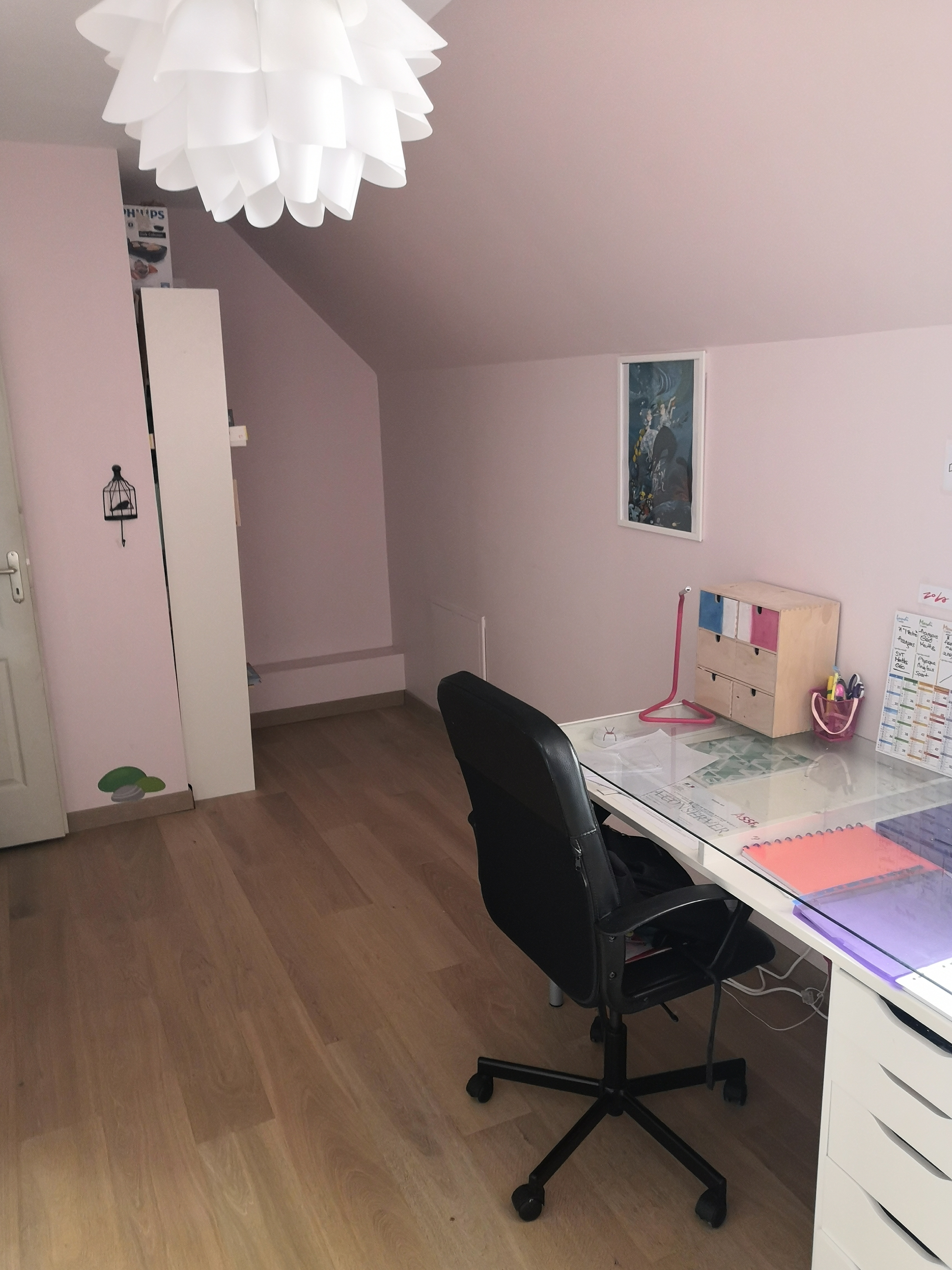 Chambre violette — vue 2